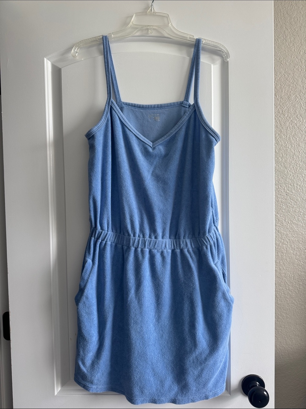 aerie Light Blue Terry Mini Dress